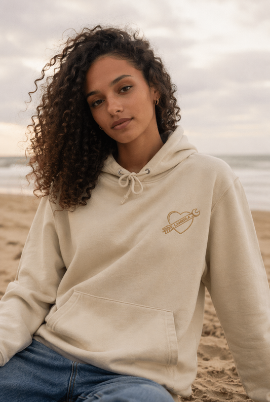 Women, being - Tan Hoodie