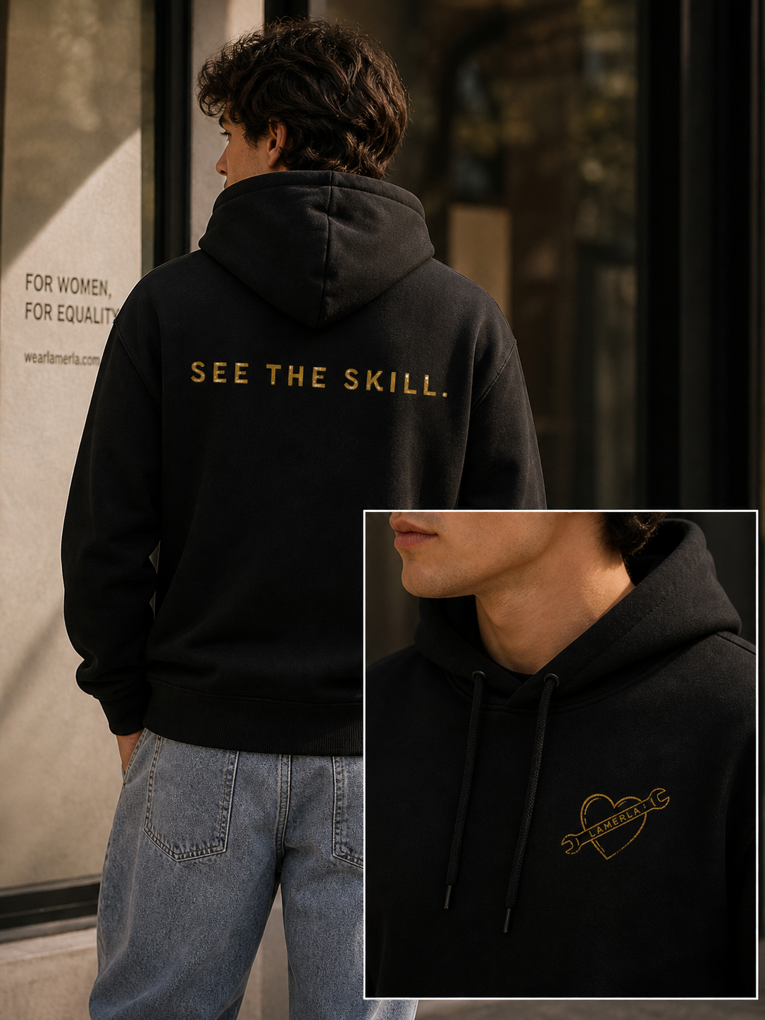 See The Skill - Black Hoodie